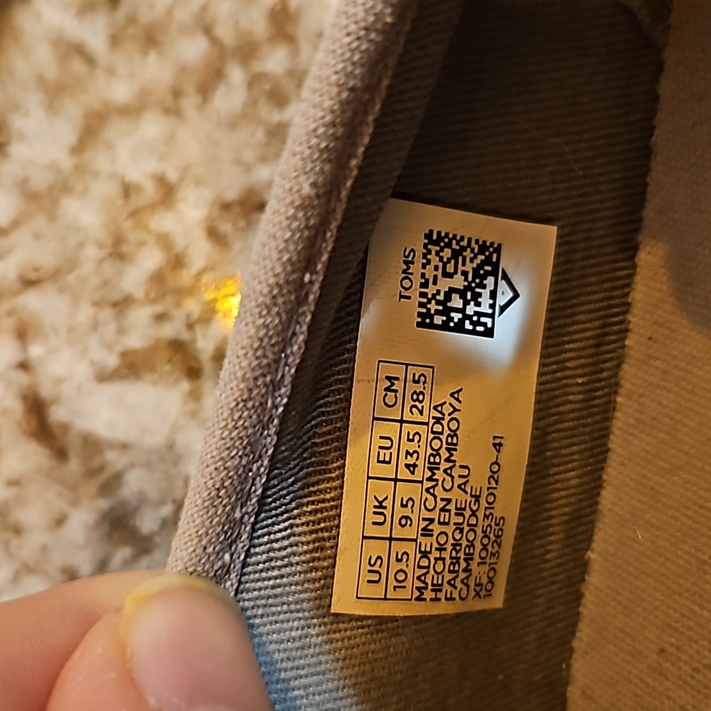 MENS TOMS LOAFERS - Picture 4 of 7